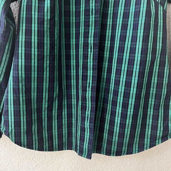 Vineyard Vines Womens Multicolor Plaid Collared Long Sleeve Button-Up Shirt Sz 2 - Picture 4 of 10